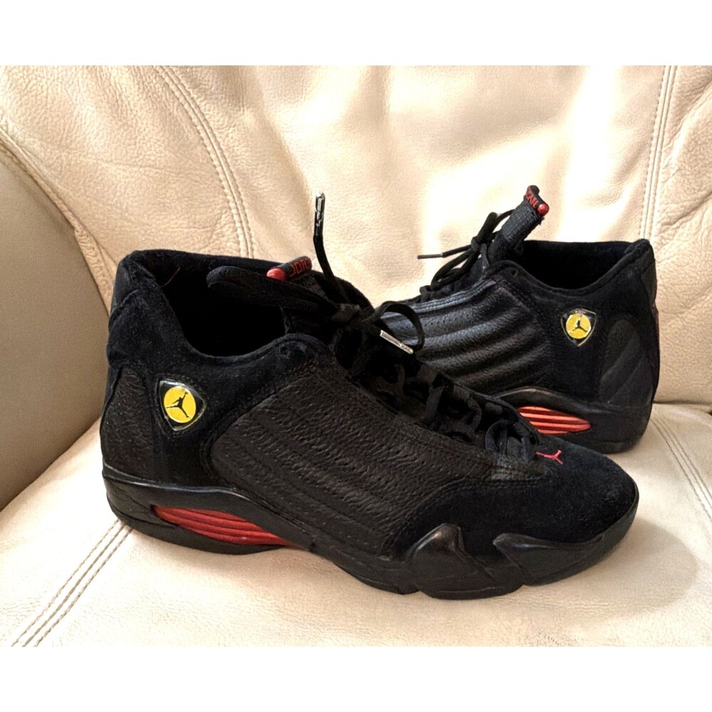 Air Jordan 14 Retro 2005 Last Shot XIV Mens Size 10 Black 311832-002